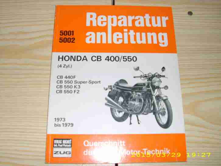 Reparaturanleitung für Motorräder