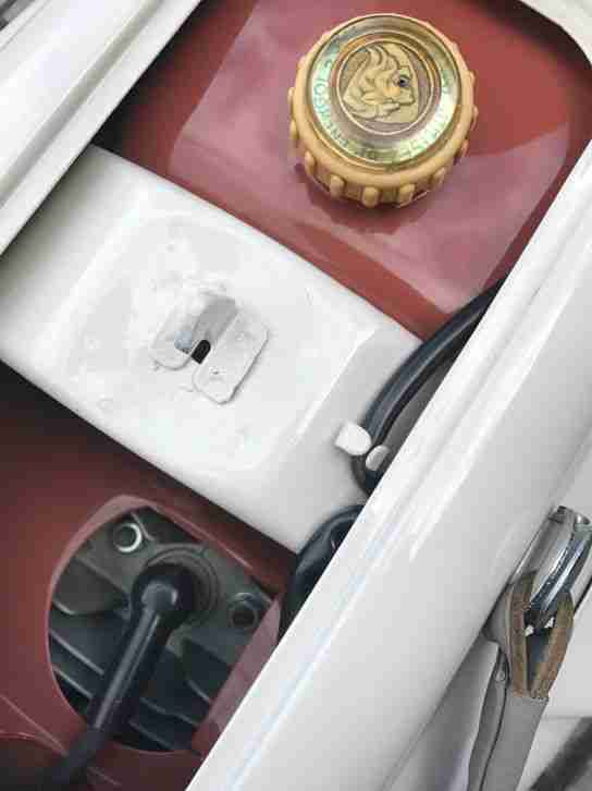 Restaured Peugeot S 157 B scooter peugeot 157b peugeot s157b built in 1958 year