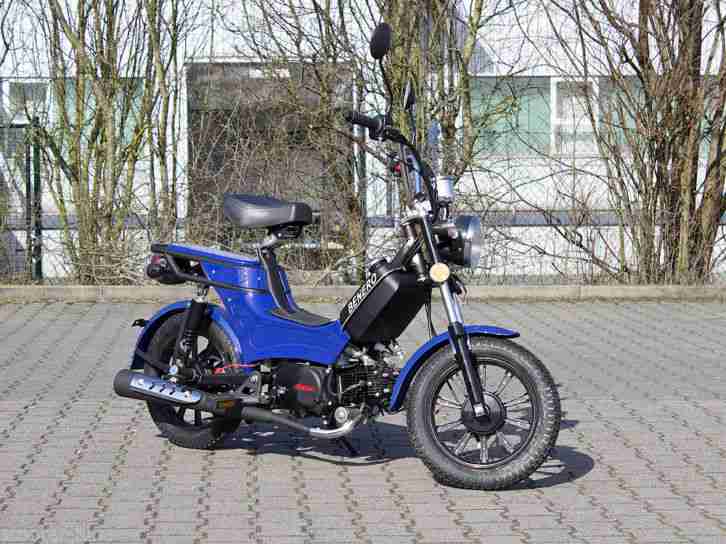 Retro Moped 45 km/h oder 25 km/h, Moped Roller, Mofa, Automatik mit Pedalen, Neu