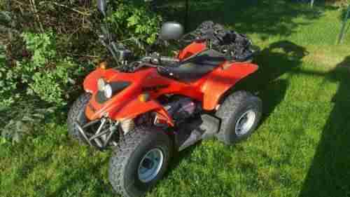 Rex 50 Quad - Straßenzulassung - kl. Nummernschild