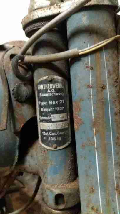 Rex Monaco Typ Rex 21 Pantherwerke Moped Oldtimer