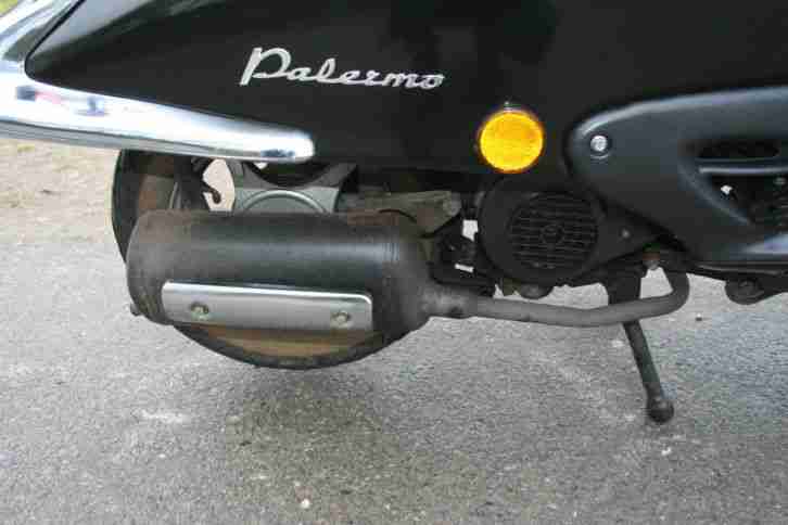 Rex Palermo Roller Mofa Papiere v. 2011 für Bastler Kickstart defekt