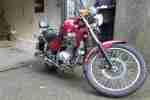 Rex Royal 125 cm³ Motorrad Chopper Rot