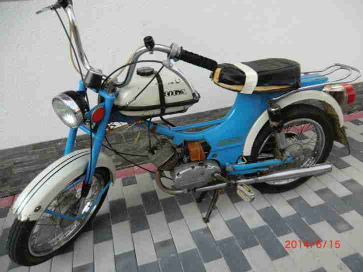 Riga Moped 50ccm / Baujahr 1985 / läuft / Scheunenfund / Selten