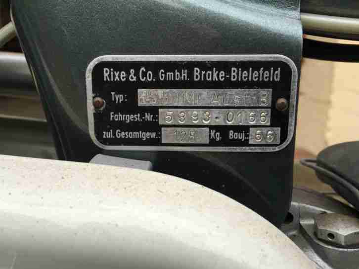 Rixe Libelle Oldtimer Mofa