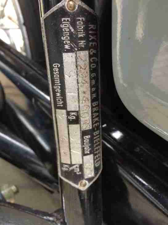 Rixe RS 100 wie Hercules K 100 - TÜV neu - Sachs 100/3 Motor keine Zündapp, DKW