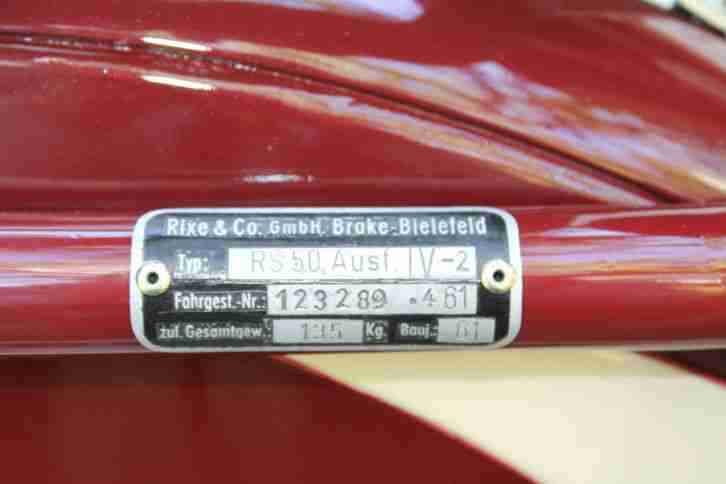 Rixe RS 50 Moped Oldtimer,Top!