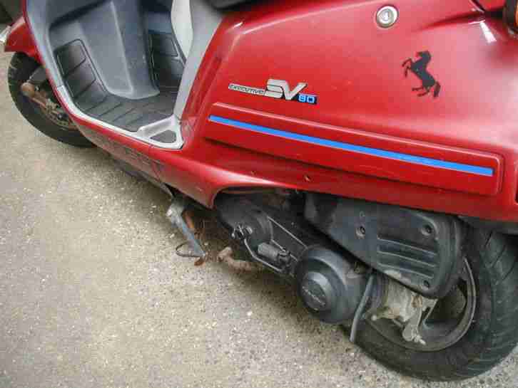 Roller 80 ccm - Peugeot SV 80 - noch TÜV- mit allen Papieren + Werkstatthandbuch