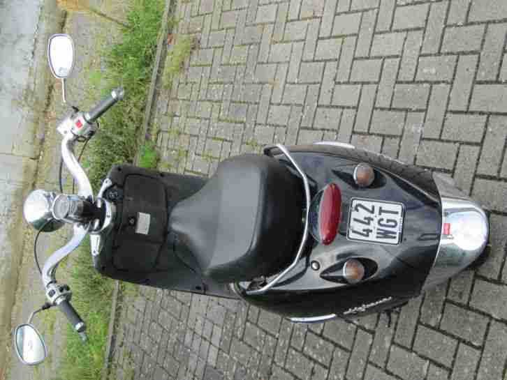 Roller Aprilia Habana 50 custom , BJ 2001, schwarz
