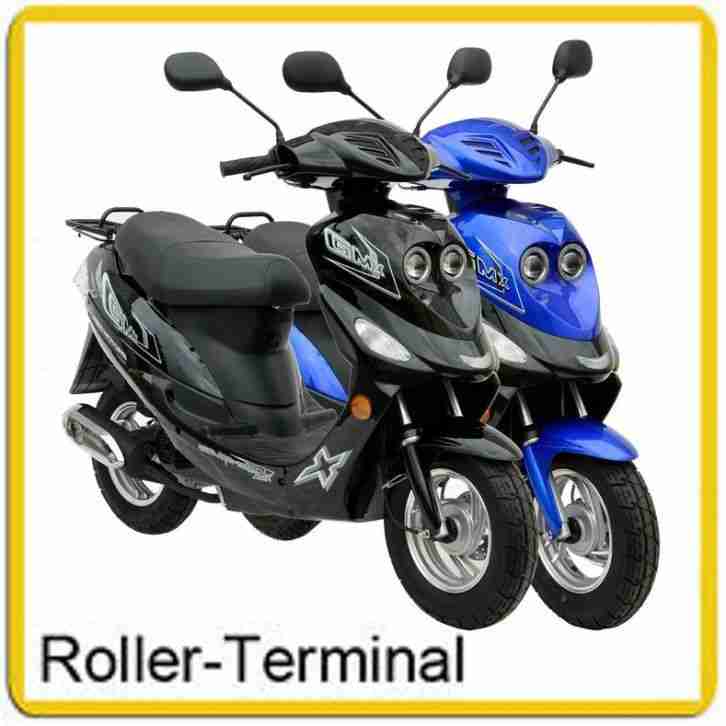Roller GMX 550bl 45km/h Motorroller - Scooter - Mokick - Mofa - 50ccm 4 Takt