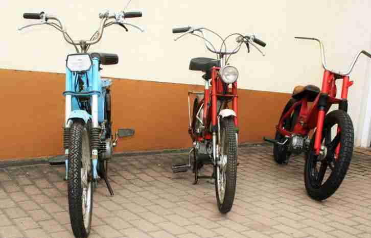 Roller Kreidler und Puch