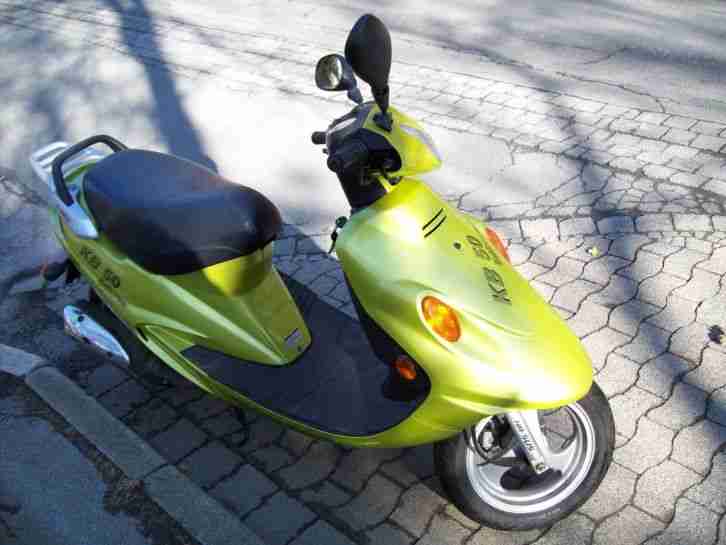 Roller Kymco KB 50 Bj 2002 erst 6400km 2 takter im guten Zustand