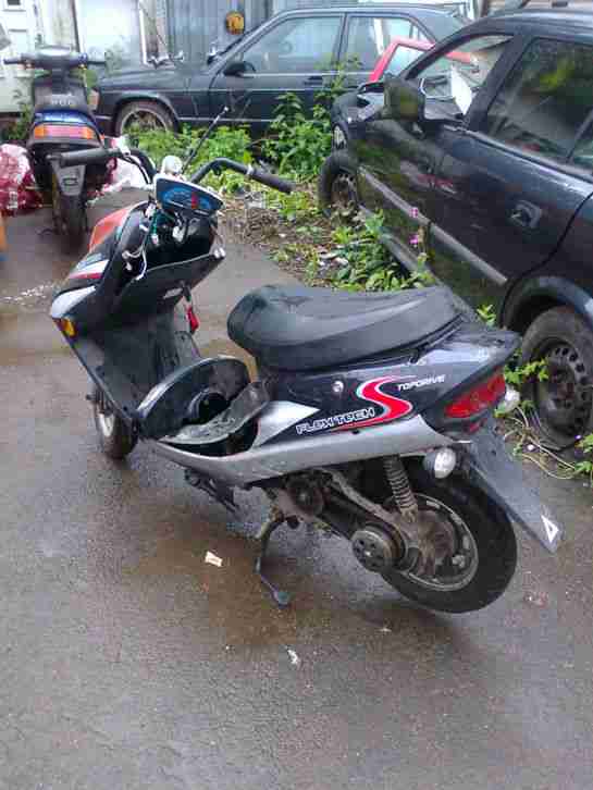 Roller Motorroller Galaxy Morot läuft. scheunenfund Bastlerfahrzeug