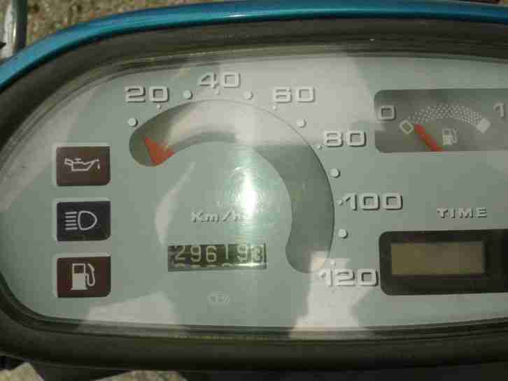 Roller Motorroller Vespa 80er Koffer Schild Nsl80