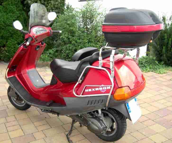 Roller Piaggio Hexagon 150 EX, erst 21.000 km, Versand ab 109.- möglich