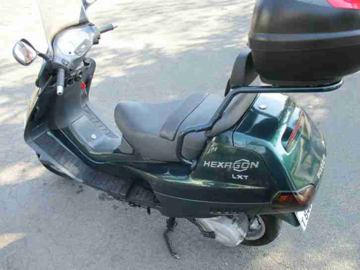 Roller Piaggio Hexagon 180 15KW 12620km Tüv bis 08.2017 2 Takter sehr gepflegt