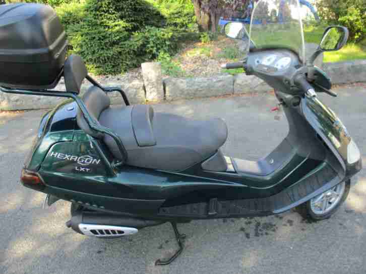 Roller Piaggio Hexagon 180 15KW 12620km Tüv bis 08.2017 2 Takter sehr gepflegt