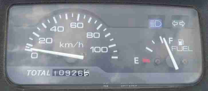 Roller Suzuki AN 125 U, lila, mit Kickstarter und Topcase, knapp 11.100 km,