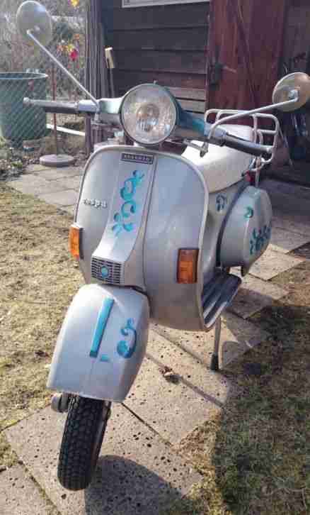 Roller Vespa Piaggio PX 80 135ccm für Bastler 34 Jahre alt Oldtimer 7 KW