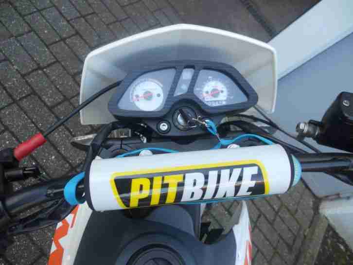 Romet CRS 50er Schalt Moped in KTM Look