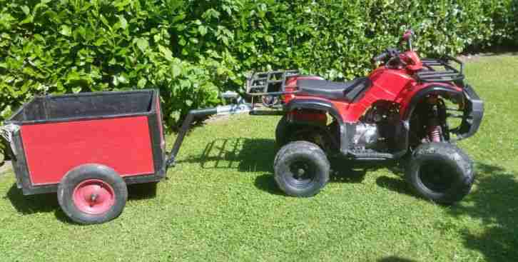 Rotes Quad ATV 110 ( 107ccm )