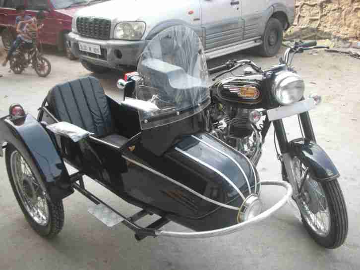 Royal Enfield 1976 Model 350 cc with side car