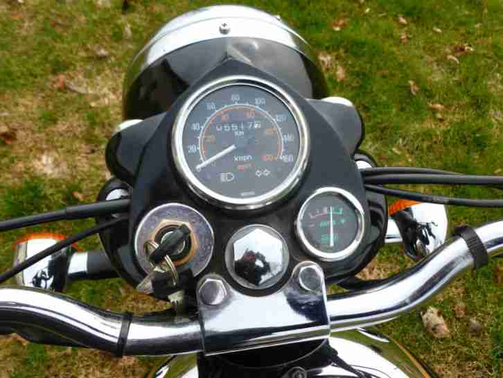 Royal Enfield Bullet 500 ES,Linksschaltung,de Lux,neuwertig,super Zustand,Chrome