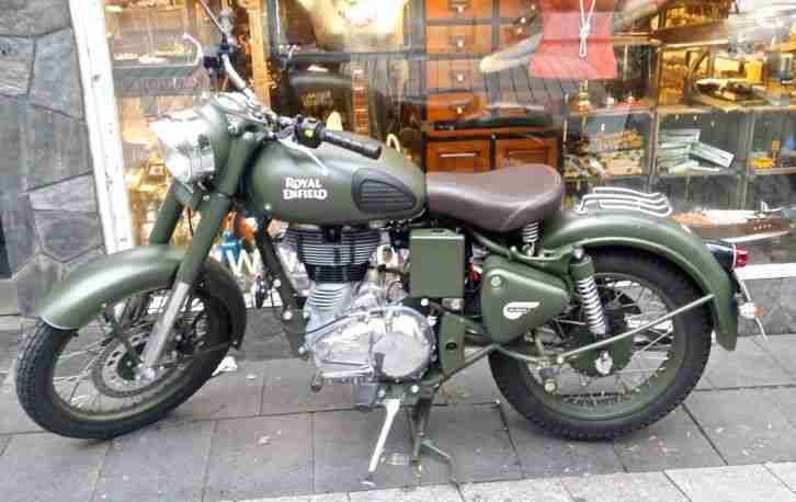 Royal Enfield Classic 500 Army Battle Green