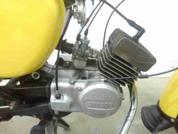 S51 70ccm 5-Gang VAPE Drehzahlmesser Papiere