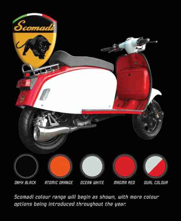 SCOMADI SCOOTERS 50CC 125CC 300CC