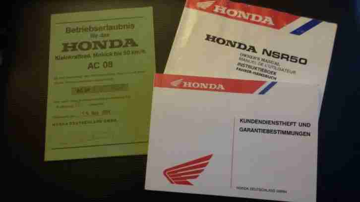 SELTENE HONDA NSR