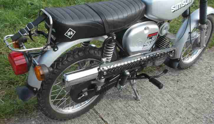 SIMSON Enduro S51E Bj. 1985 4-Gang top Zustand