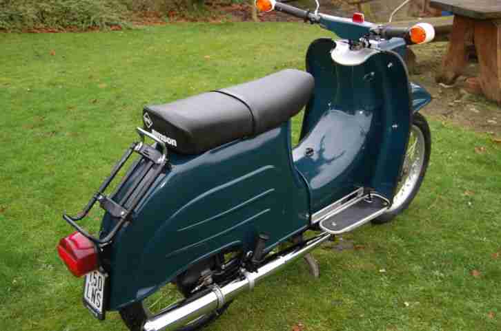SIMSON Kleinroller Schwalbe 1986 KR 51/2 restauriert pulverbeschichtet