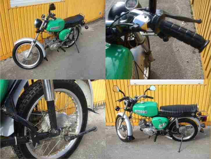 SIMSON S 50 B1 3 Gang DDR Kult Moped Oldtimer 1977
