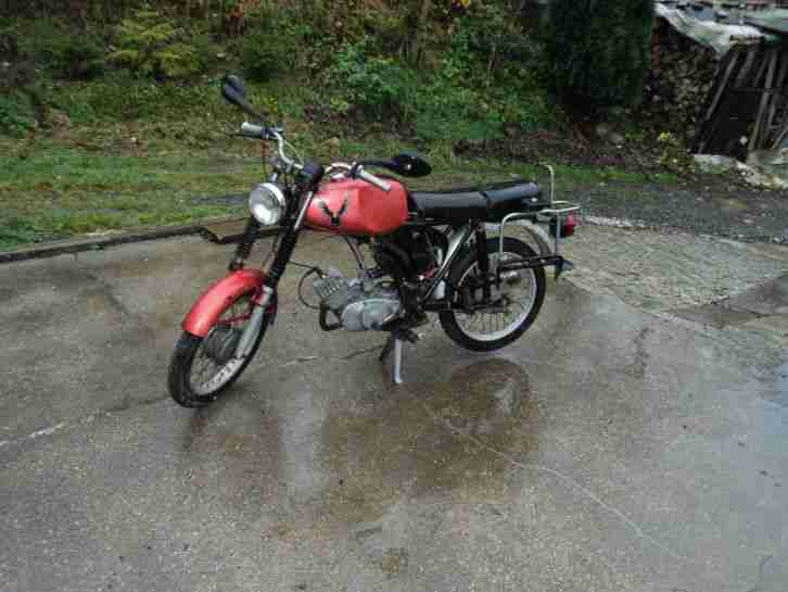 SIMSON S 50 N 1976 ORIGINAL DDR PAPIERE ORIGINALMOTOR EINGETRAGEN