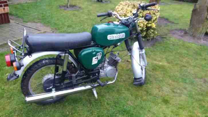 SIMSON S 50 ORIGINAL ZUSTAND SEHT SELBER LÄUFT SUPER