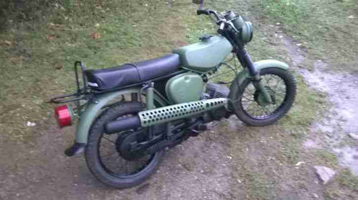 SIMSON S50 B2 IM NVA LOOK MIT ORIGINAL DDR S70 MOTOR UND DDR PAPIERE NUR 1 TAG!