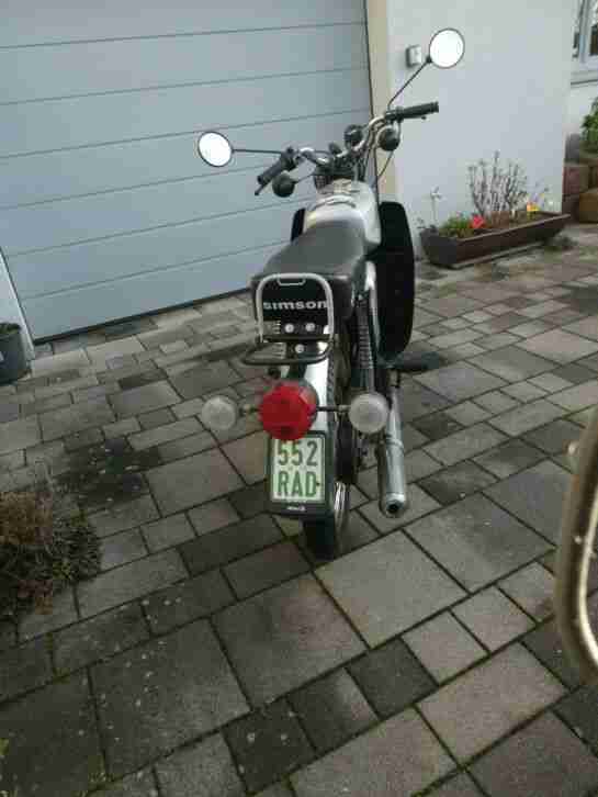 SIMSON S51/1C1, Bj. 1990, eine der Letzten, 60 km/h, 4 Gang, 12 V, Top in Schuss