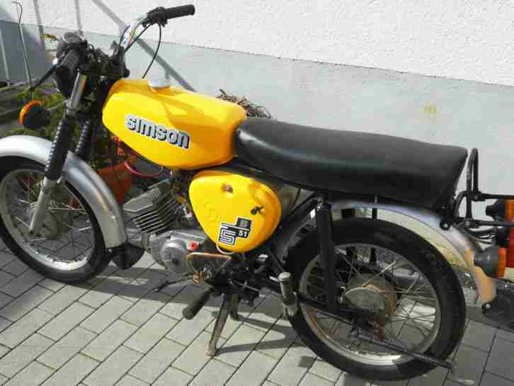 S51 B 1 3, neuer Lack, Motor springt