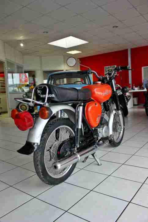 SIMSON S51 ELECTRONIC S51E ORIGINAL HS1 DDR IFA VIERGANG MOPED ROT S50 SCHWALBE