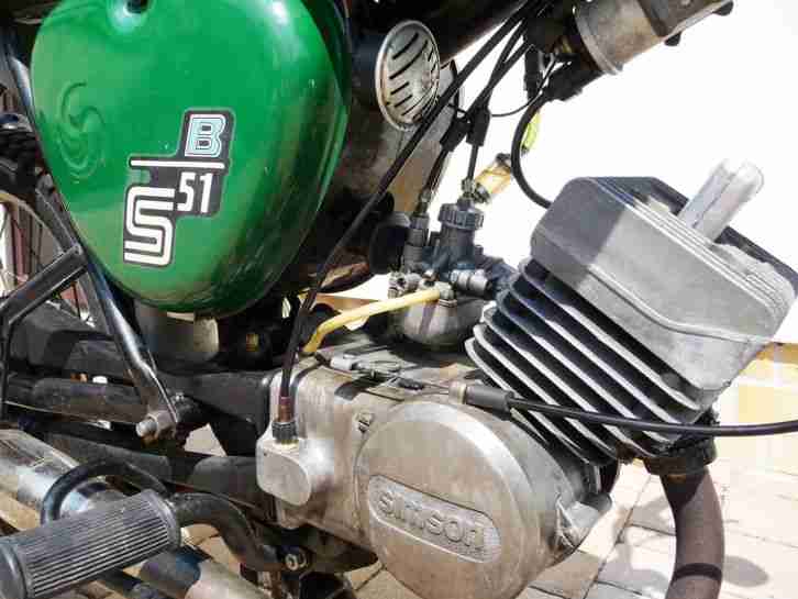 SIMSON S51 Elektronik, 4-Gang ORIGINAL, fahrbereit , mit Papieren