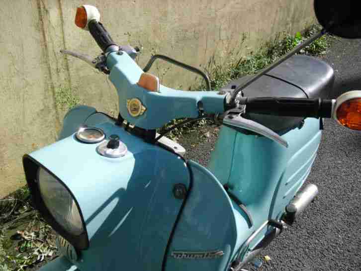 SIMSON SCHWALBE KR 51/1, BJ. 1976, NICHT FAHRBEREIT, ORIGINALZUSTAND OLDTIMER