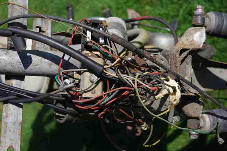 SIMSON SCHWALBE KR 51/1 Rahmen Motor Tank...