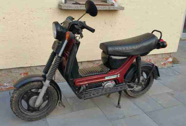SIMSON SR50 Original 60km/h Fahrbereit Papiere Roller kein s50 s51 Star Schwalbe