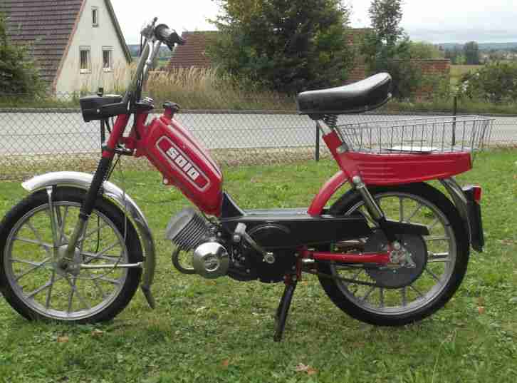 SOLO 712 MOFA FAST WIE NUR 650 KM GELAUFEN MIT PAPIERE KELLERFUND OLDTIMER