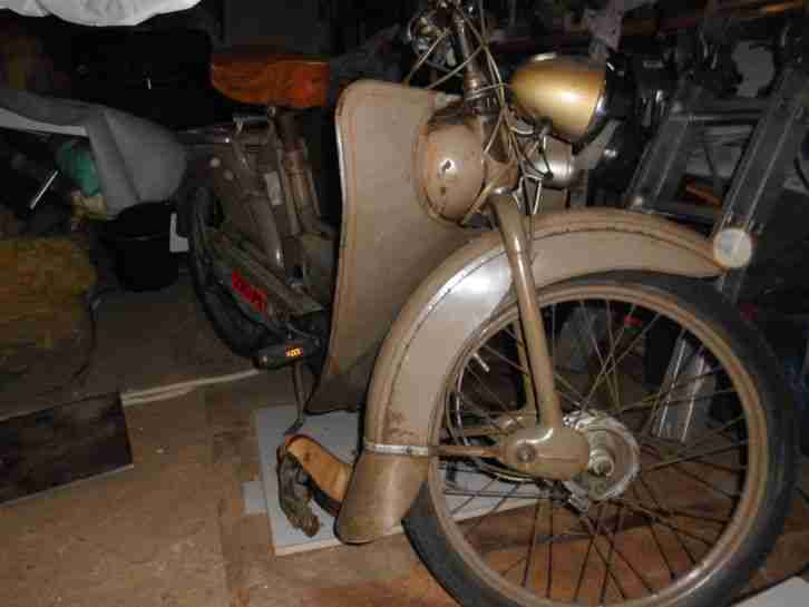 SR - 2 / Baujahr 1957 + Ersatzmotor + Ersatzteile + Originale Papiere