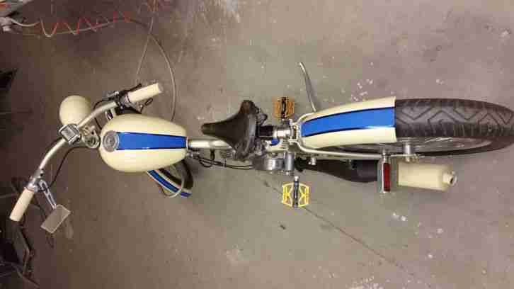 SR2 Showbike Custombike Chopper Ausstellungsstück Oldtimer Papiere Top Simson