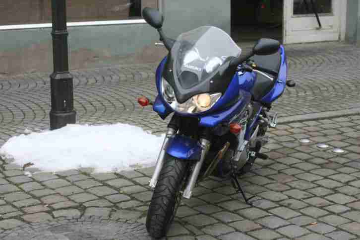 SUZUKI BANDIT GSF 600- EZ 2001 BLAU -ca 21000 km TÜV NEU-2.HAND-fast wie neu