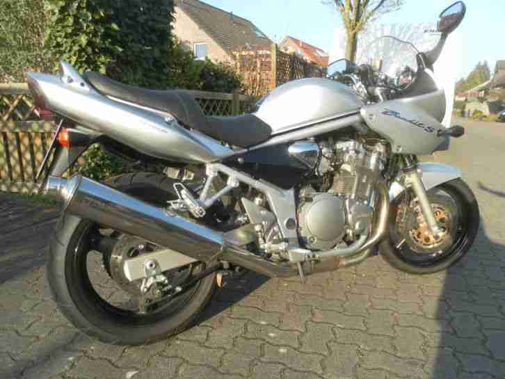 SUZUKI Bandit GSF 600S silber wie neu org. 7700km 1 Vorbesitzer