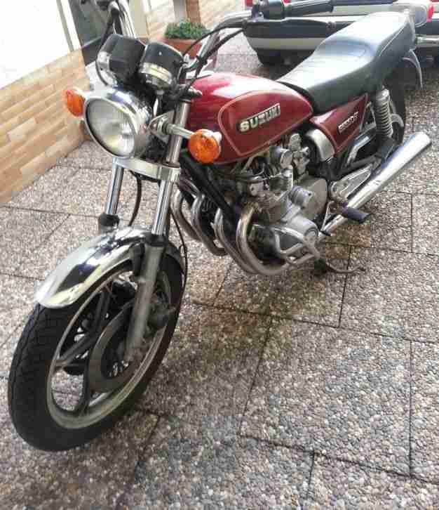 SUZUKI GS 550 E, Bj 81 Unverbastelt